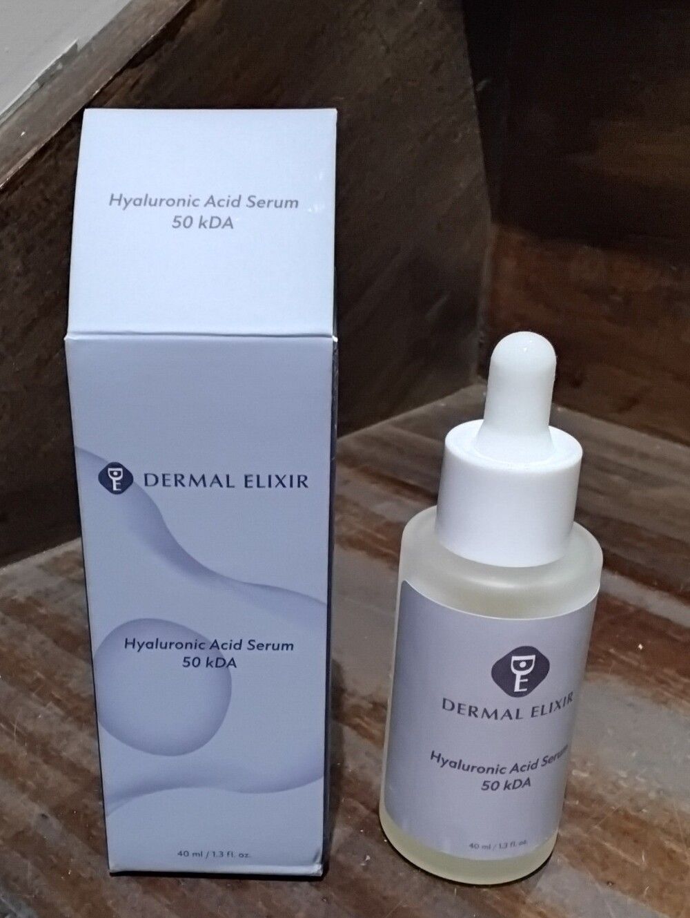 Dermal Elixir Hyaluronic Acid Serum 50KDA